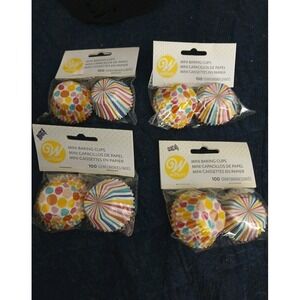 700 Wilton Mini Cupcake Muffin Paper Liners Baking Cups